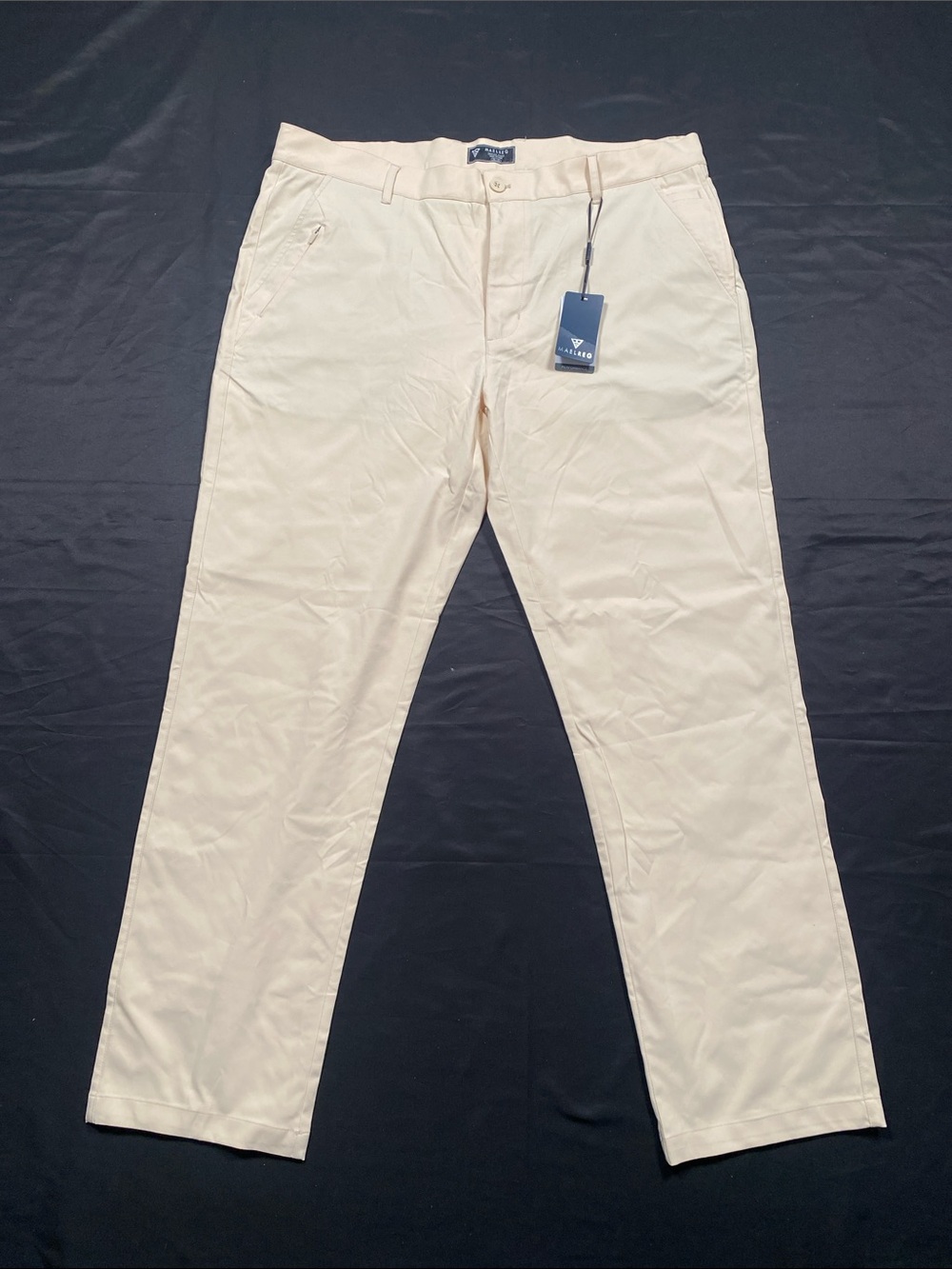 MAELREG Men's Khaki Chinos - Tan